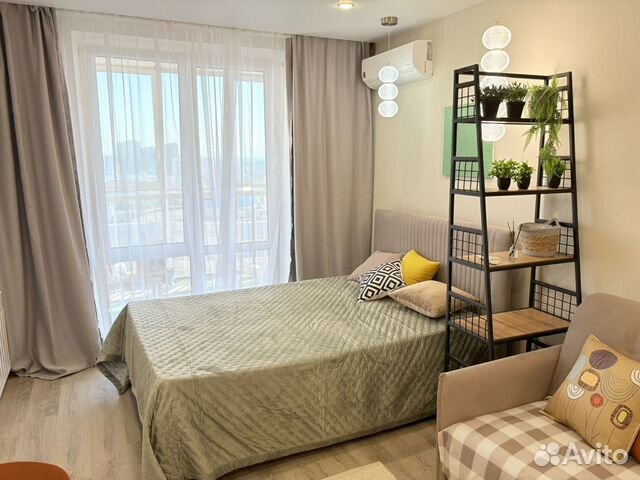 

Квартира-студия, 36 м², 2 кровати