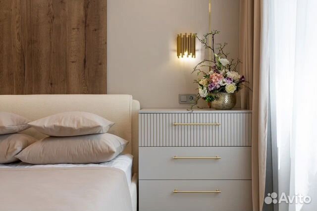 

1-к. квартира, 40 м², 2 кровати