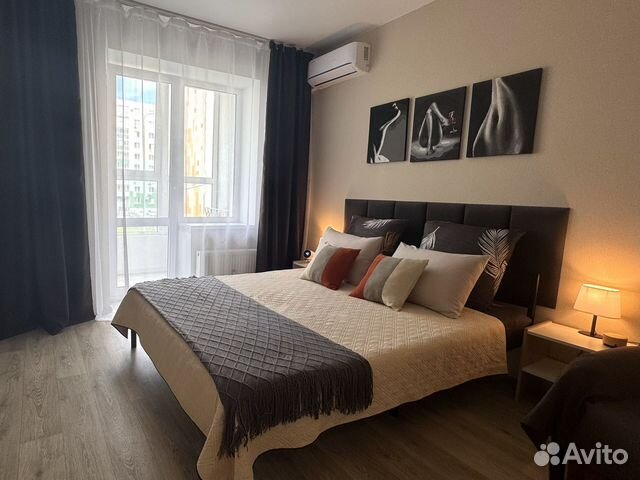 

1-к. квартира, 36 м², 2 кровати