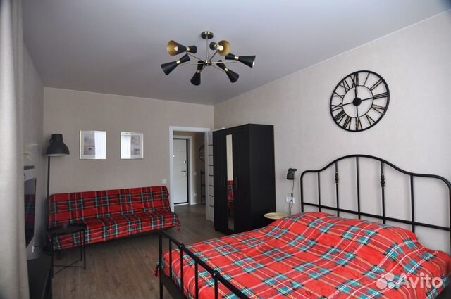 

1-к. квартира, 45 м², 3 кровати