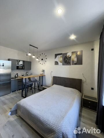 

Квартира-студия, 30 м², 1 кровать