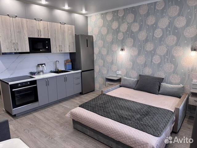 

Квартира-студия, 27 м², 2 кровати