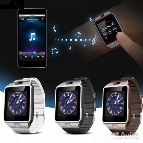Cмарт часы Smart Watch DZ09 3 в 1. Новые