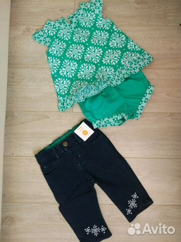 Комплект и бриджи gymboree 12-18 Комплект и бриджи gymboree 12-18