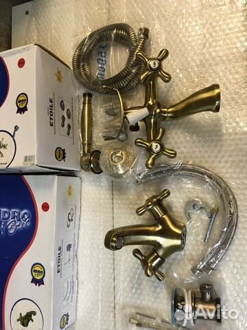 Комплект смесителей Бронза Италия Оригинал