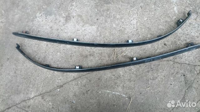 Молдинги переднего бампера Jaguar S-type Молдинги переднего бампера Jaguar S-type