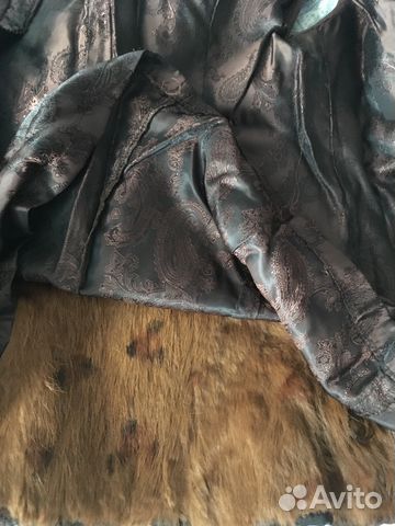 Плащ из кожи утеплённый