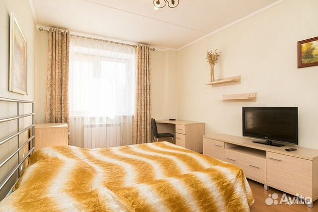 

1-к. квартира, 38 м², 2 кровати