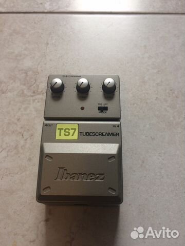 Педаль эффектов Ibanez TS7C tubescreamer. 