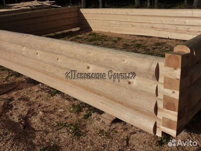 Сруб бани 6х5 из Псковской области. Рубка Сруб бани 6х5 из Псковской области. Рубка