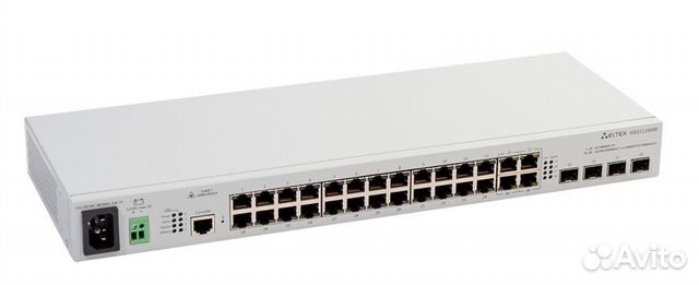 24 порта Fast Коммутатор Eltex MES1124MB 4 SFP GE