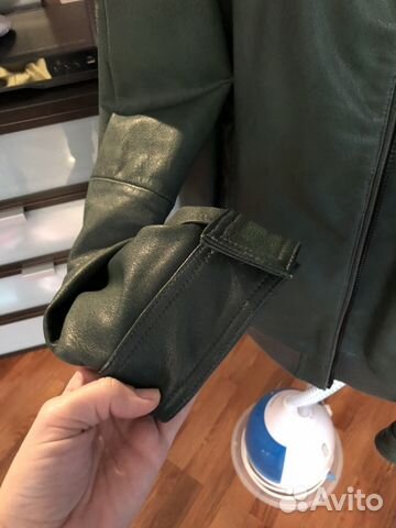 Кожаная куртка Trussardi оригинал