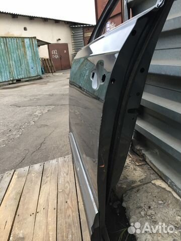 Ауди Audi Q7 ку 7 4м дверь передняя левая