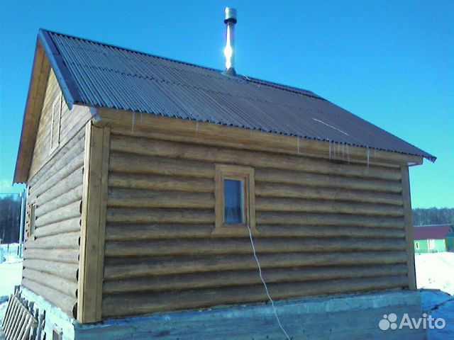Сруб дома 8x8 м. Доставка бесплатно