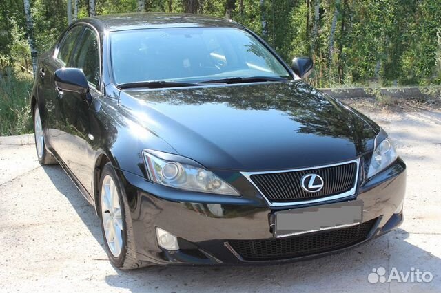Накладки на передние фары Lexus IS 250, 2005- 2010
