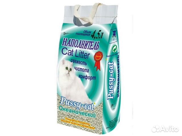 Наполнитель для кошек Пуси кет 10 л купить на Зозу.ру - фотография № 3