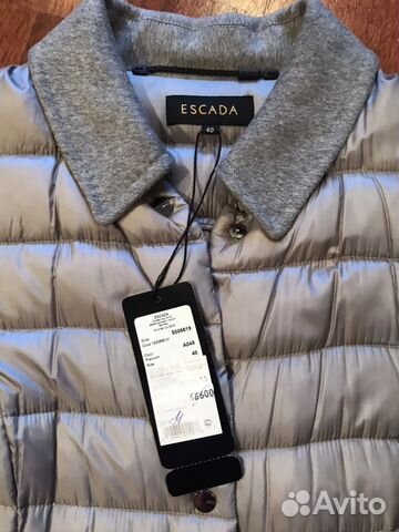 Пальто пуховик escada новое Пальто пуховик escada новое