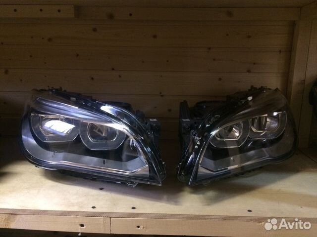 Комплект фара левая правая BMW F01 лед LED до рест Комплект фара левая правая BMW F01 лед LED до рест