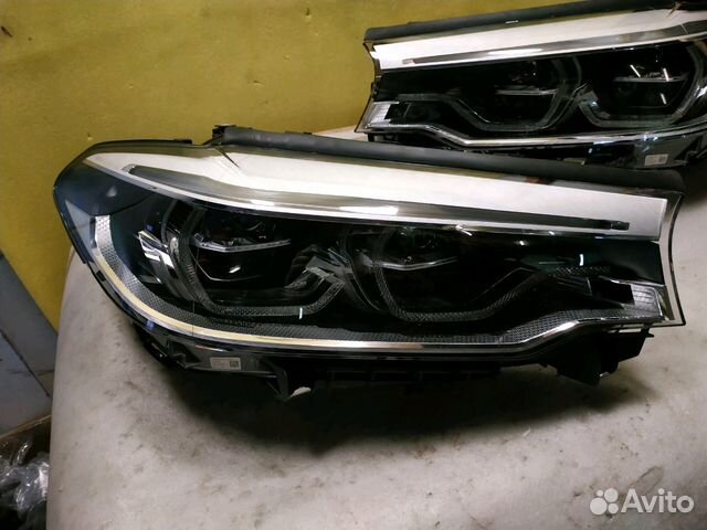 BMW 5 G30 2018 Full LED комплект фар в сборе новые BMW 5 G30 2018 Full LED комплект фар в сборе новые