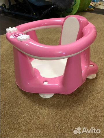 Стульчик для купания ok baby flipper новый