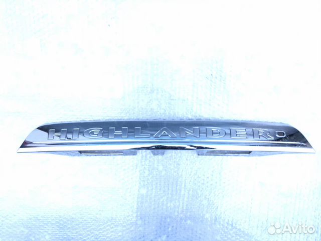 Молдинг багажника Toyota Highlander 2 Молдинг багажника Toyota Highlander 2