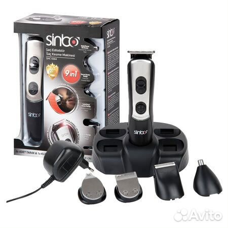 Техника для дома машинка для стрижки волос sinbo shc 4348 в комплекте