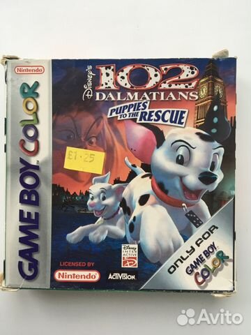Картридж 102 Dalmatians для Gameboy Color Картридж 102 Dalmatians для Gameboy Color