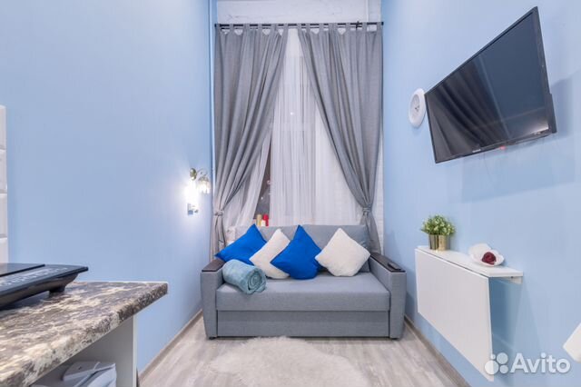

Квартира-студия, 19 м², 2 кровати