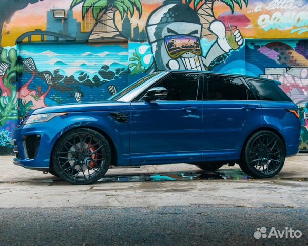 Рестайлинг Range Rover Sport 2 обвес SVR