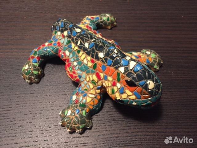 Статуэтка ящерица Гауди парк Гуэль Барселона Статуэтка ящерица Гауди парк Гуэль Барселона