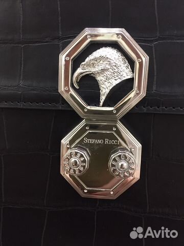 Чемодан из кожи крокодила Stefano Ricci