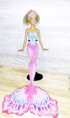 Куклы Барби русалочки, лошадка беби борн