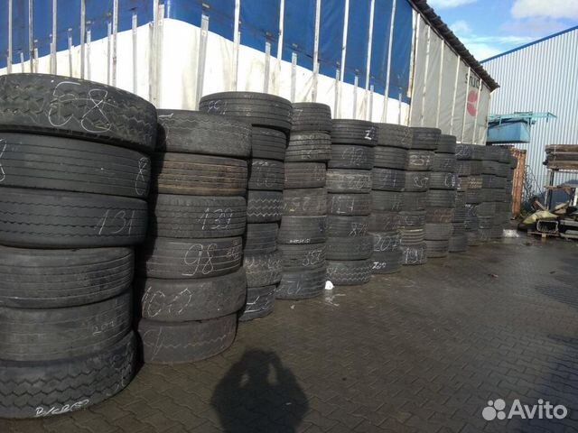 Грузовые шины бу из Европы 385/65 22.5