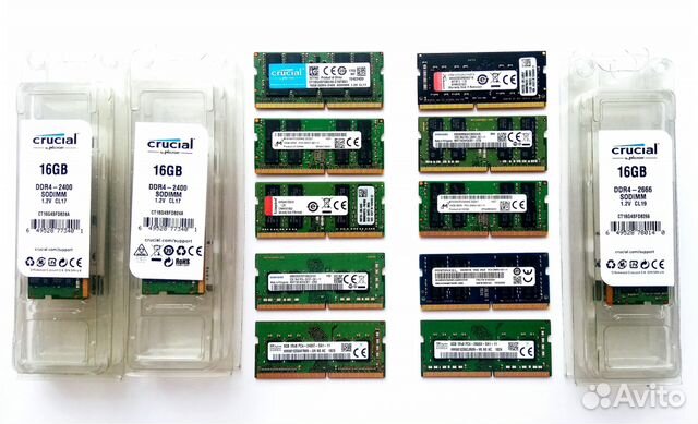 8 16 32Gb SAMSUNG, Micron, Hynix, Kingston