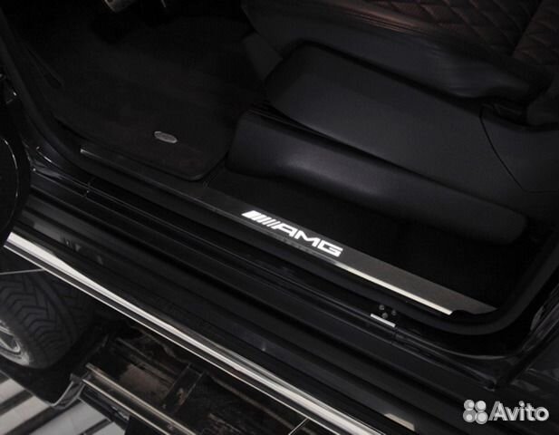 Накладки на пороги Mercedes W463 Накладки на пороги Mercedes W463