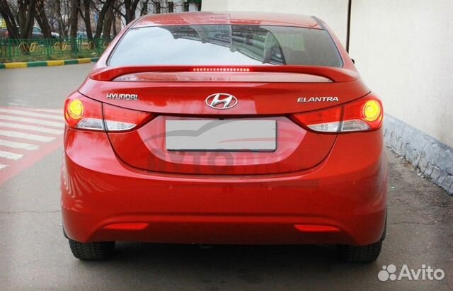 Спойлер со стоп сигналом для Hyundai Elantra 5 Спойлер со стоп сигналом для Hyundai Elantra 5