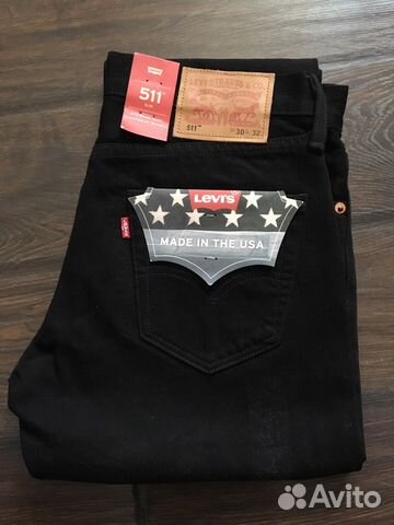 Джинсы Levi’s 511 w30-l32 USA