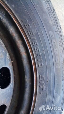 Шина с диском Dunlop Eco EC 201 195/65 R15