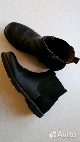 Ботинки Zara. Демисезонные. Кожа/замша Ботинки Zara. Демисезонные. Кожа/замша