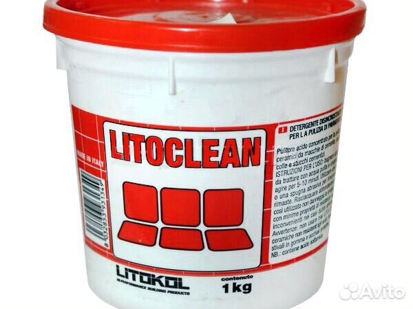 Очиститель кислотный Litokol Litoclean 1 кг Очиститель кислотный Litokol Litoclean 1 кг