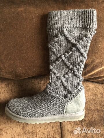 Угги UGG вязаные, размер US6/EUR37
