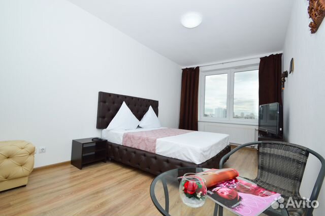 

1-к. квартира, 39 м², 2 кровати
