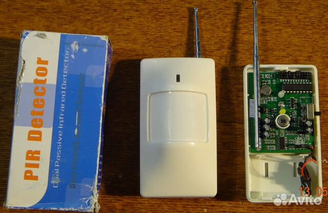 Датчики движения, видеорегистратор