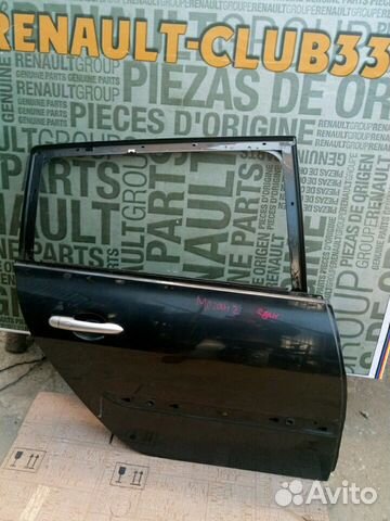 Дверь задняя правая Рено Меган 2 универсал