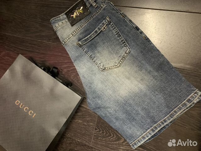 Джинсовые шорты Gucci 31 Джинсовые шорты Gucci 31