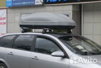 Аэродинамический автобокс на крышу автомобиля
