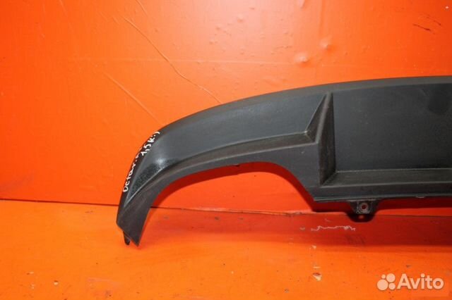 Юбка бампера задняя Skoda Octavia A7 2013-2018