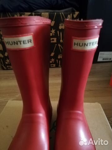 Hunter резиновые сапоги Hunter резиновые сапоги
