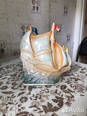 Кораблик статуэтка светильник Германия