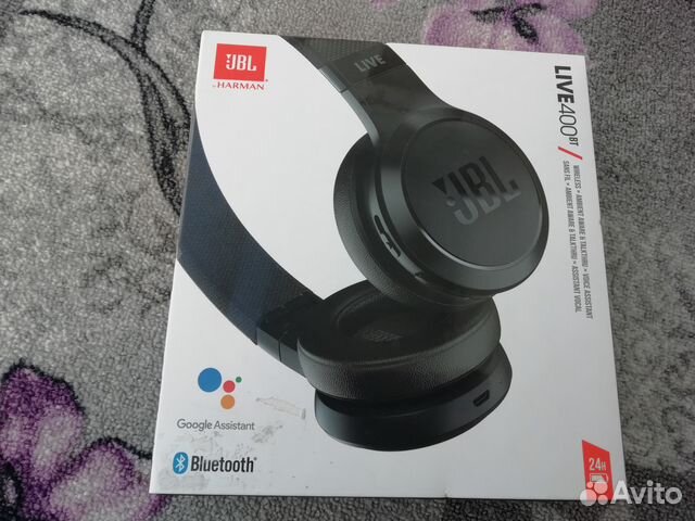 Наушники Bluetooth JBL Live 400BT Black